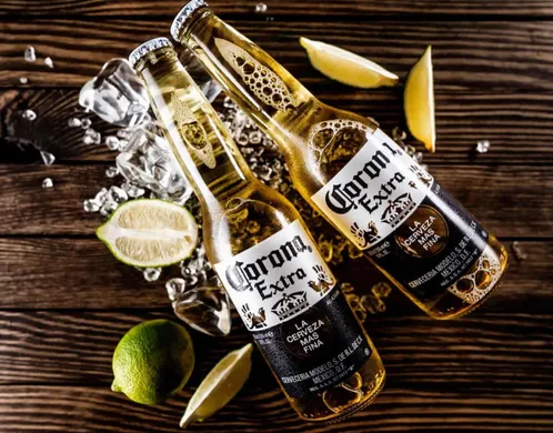 imagen de corona botella