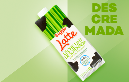 imagen de leche descremada caja